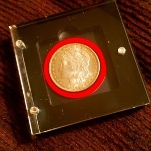1880 rare morgan s includes display case!